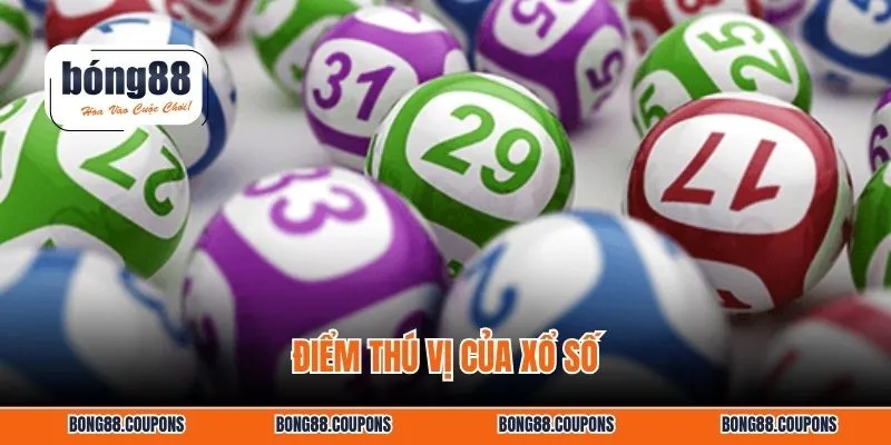 Điểm thú vị của xổ số